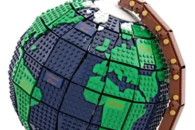 乐高ideas投稿作品，地球仪Earth Globe图片