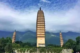云南漾濞6.4级地震 未对大理三塔主体安全结构造成损坏图片
