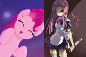 小马宝莉：主角团丧尸黑化版形象，紫悦公主太吓人，露娜性感诱惑图片