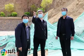 井陉县委书记督导龙王山公园建设图片