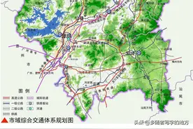 高清！河源市城市总体规划图，河源人收藏了图片