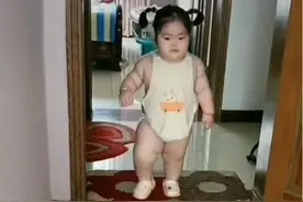 女儿跟奶奶生活3个月，“胖若两娃”让宝妈不淡定：饲养员太称职图片