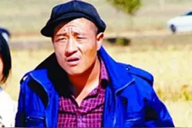 “赵四”刘小光亮书法绝活，真是字如其人，能和他舞蹈有一拼图片