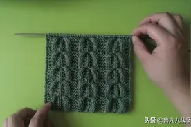 织帽子的花样多种多样，但是我觉得这款更立体好看！图片