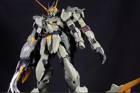 巴巴托斯狼王形态，圣约高达模型图片