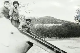 中山公园里的大象滑梯，你还记得吗？图片