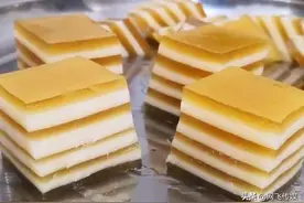 椰汁千层马蹄糕超详细教程，简单易做，Q弹爽滑，好吃不腻图片