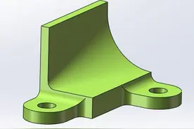 直线过渡的“变化圆角”——Solidworks三维建模图片