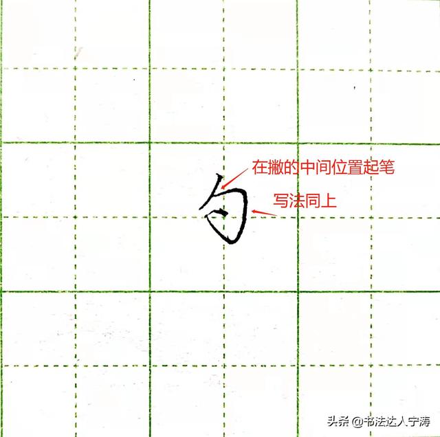这些行书技法，看着难，写起来却简单！其实“笨”方法才是好方法