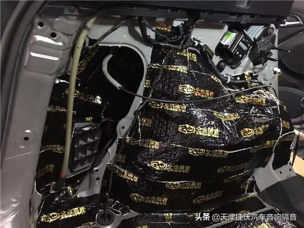 解决胎噪和低频噪音 现代ix35汽车隔音改装