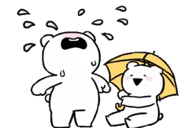 可爱表情包‖夸张兔图片