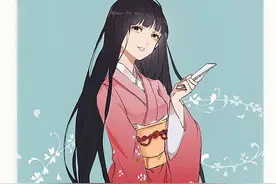 日本和服的背后为什么会有一个结？图片