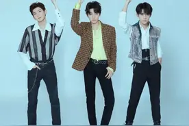 TFBOYS同台不同框，再度合体太难，高跟皮鞋不离脚图片