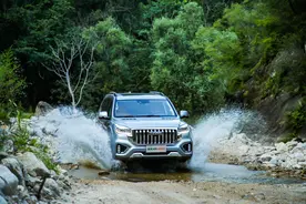 动力总成和越野配置向哈弗H9传递了一份勇闯318国道的勇气图片