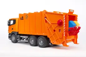 小小垃圾车见证城市发展史。乐高第一辆垃圾车，6693 垃圾收集车图片