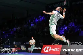 安赛龙两局21-19险胜李梓嘉｜丹麦公开赛1/4决赛赛果图片