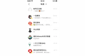 看看我的私信记录图片