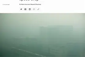 一场噩梦！喝着有毒水，吸着有毒气，印度首都人民真不容易图片