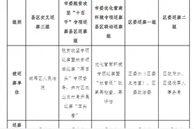 中共九届城厢区委第十一轮巡察公告图片