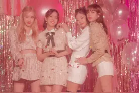 BLACKPINK最新复古大片，粉墨四宝表现力超强，不愧是宝藏女团图片