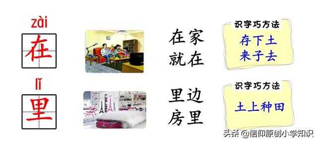 一年级语文生字卡片：偏旁部首、组词造句带笔画——PDF下载打印