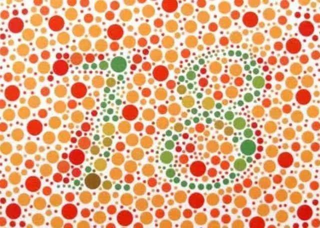 2020驾照体检色盲图,2020最新色盲测试图,如果一张都看不到,驾校教练