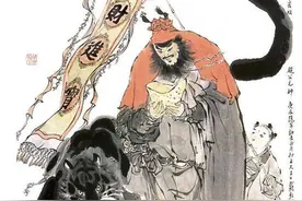 财神爷赵公明图片