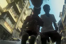 流浪狗身上装监控，看完监控录像后才知道，吃泥喝脏水不算惨图片