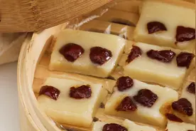 巨简单红枣糯米糕，糯叽叽美味爱好者必学图片