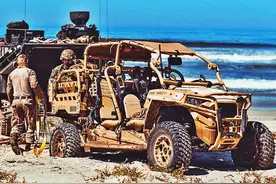 美军“北极星”全地形车，将成为打击无人机，攻击的重要手段图片