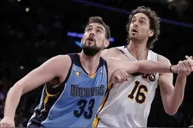 NBA联盟中的打球亲兄弟图片