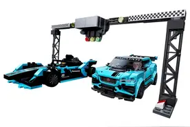 乐高76898超级赛车Formula E Panasonic Jaguar Racing GEN2 car图片