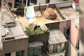 小区楼顶建坟墓？业主直呼瘆得慌！真相哭笑不得图片