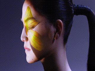 他将人脸变成镜子，映射出全世界的虚拟与真实