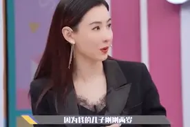 张柏芝曝三胎儿子近况，与哥哥关系最亲近，生父身份疑已曝光？图片