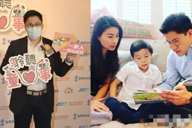 霍启刚曝晶晶教仨孩子做作业会烦躁，否认因孩子教育与太太有摩擦图片