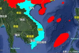 越南这两个军港地理条件真好，扼守我国南海，对我国影响大吗？图片