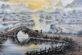 朱曜奎：一幅画拍出6325万，不愧是大美术家图片