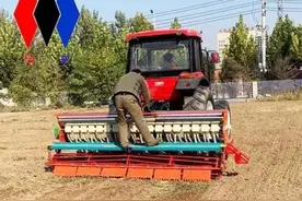 他开了一辈子拖拉机，没想到最后还是被拖拉机伤害了图片