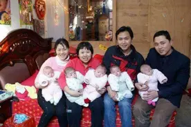 史上最累姥姥出现了，3胞胎女儿各生3胞胎，网友：开个幼儿园吧图片
