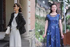 中年女人变得优雅有气质的2种方式，一是穿衣得体，二是护肤有道图片