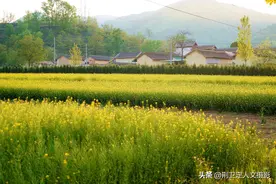 无人机在太行山发现世外桃源，环境优美，农民生活悠然就像一幅画图片