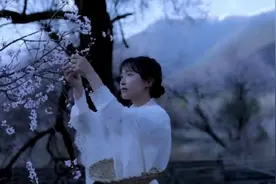 李子柒直播做“桃花糕”，看见成品却遭吐槽，网友：我做得比你好图片