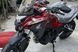 什么值得买站内首文，本田wing cb400x静态体验图片