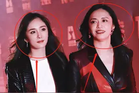 杨幂现身北电校庆，与姚晨牵手走红毯，我却在关注杨幂的真实腿围图片