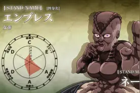 依靠血液寄生，半人形的丑陋外表，JOJO人物志：妮娜图片