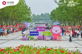 花海美景、城市潮玩，这个成都市区内的国家4A景区，爱了！图片