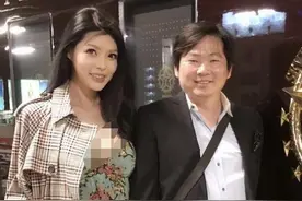 名模殷琦怀孕！晒照夫妻颜值差距大，放言愿为富豪老公至少生仨图片