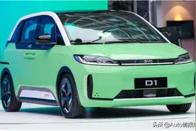 比亚迪D1正式上市 售15.18万 综合续航里程为418km图片