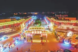 成都青白江：点亮夜经济图片
